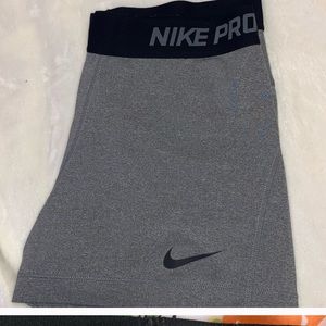 Gray Nike Pros